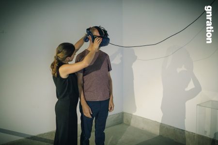VV, Embodiment in Virtual Reality. Braga Media Arts. gnration gallery. João Martinho Moura, 2018